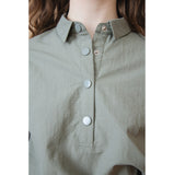 NUE-NUS4529 GREEN LYLAH BLOUSE