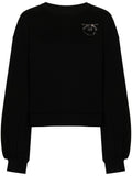 PINKO-102827 CERESOLE BLACK SWEATSHIRT