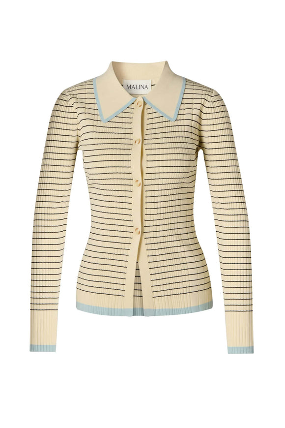 BYM-122448308 FRIDA STRIPED BEIGE TOP