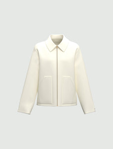 EMME BY MARELLA EBM-24250802 BETULLA JACKET IVORY OR BLACK