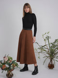 DEJ-DW3M8968ZVN COFFEE SKIRT