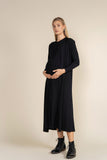 APP-F24-683 BLK SLEEVELESS RIBBED MAXI