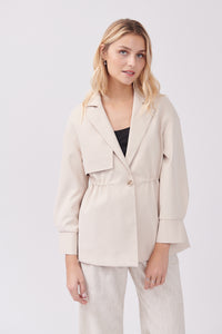 Spring outdoor beige jacket