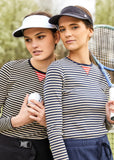 PAR-T355 NAVY&BEIGE STRIPED TOP