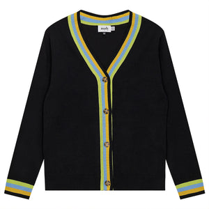 DEJ-SB4CM8719TE BLACK CARDIGAN